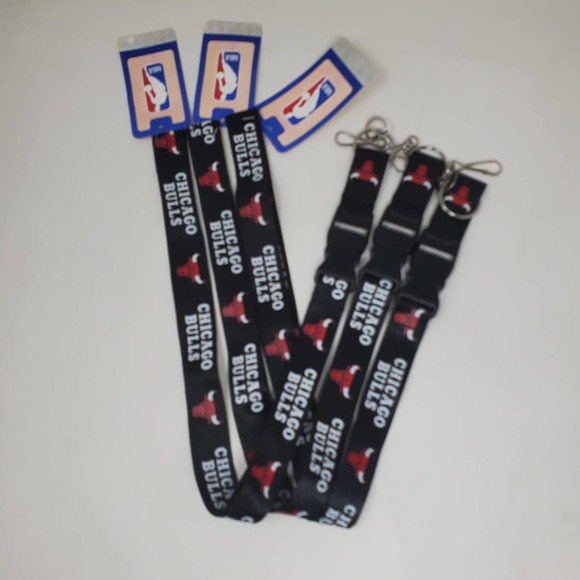 Stocking Stuffer Special 3 lanyards for $14 - Chicago Bulls - Picture 3 of 4